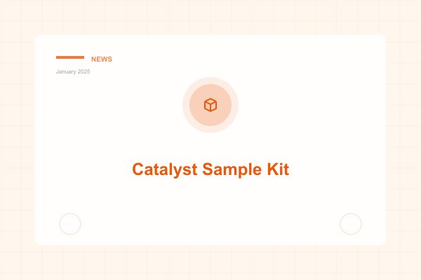 JMCCT Launches New Catalyst Sample Kit Program